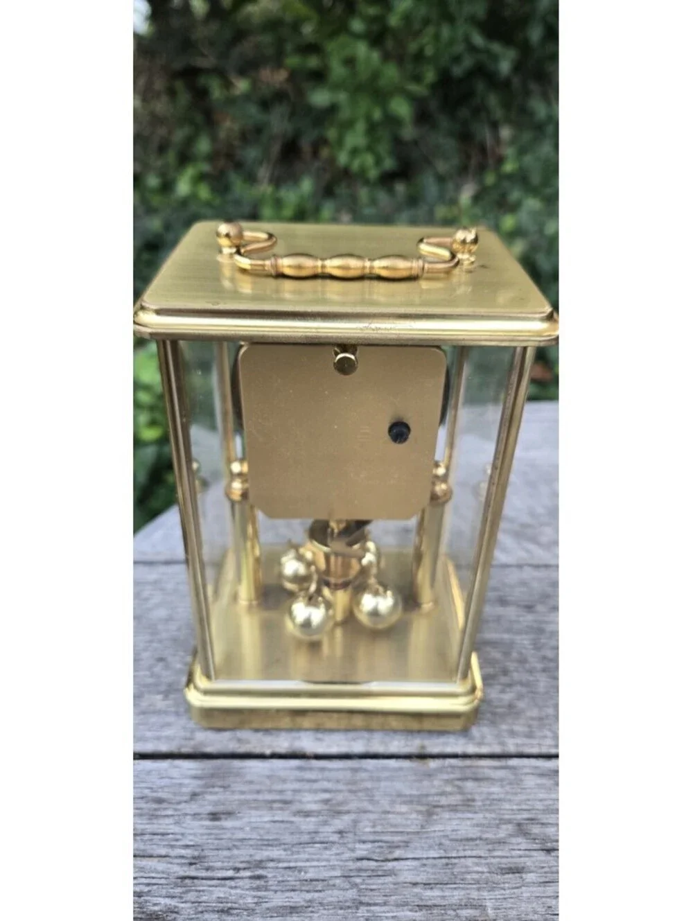 Vintage Elgin Quartz Anniversary Mantel Clock – Made in Japan, Classic Gold Tone